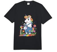 Conception Mignonne d'amant de Fleur de Jardinage de Licorne Comfort Colors Adult Heavyweight T-Shirt