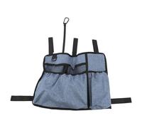 Conception multi de poche d'organisateur de fauteuil roulant de sac de marcheur pour le tissu d'Oxford d'aînés (Bleu)