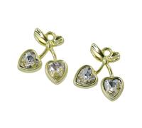 Conception multifonctionnelle de cerises et de nœud papillon, pendentif en métal, accessoires de fabrication de bijoux, Texture en alliage pour vêtements de fête quotidiens, accessoires de bijoux de à
