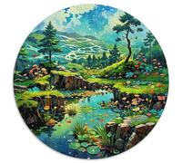 Conception Originale 1000 Pièces Puzzle pour Adultes Jeux De Défi Familial Puzzle Anti-Stress Entraîner La Mémoire du Cerveau pour Hommes, Femmes, Seniors 1000pcs (67.5x67.5cm)