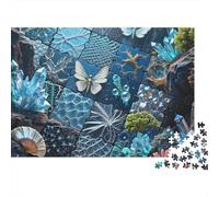 Conception Originale 1000 Pièces Puzzle pour Adultes Jeux Éducatifs Divertissement Apaisant Cultiver l'esprit D'équipe pour Toute La Famille, Cadeaux pour Femmes, Cadeaux pour Hommes 300pcs (40x28cm)