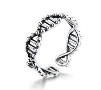 Conception Originale 925 Argent Sterling Adn Ouvert Bagues Réglables pour Les Femmes Taille Libre Bague Bijoux De Mode