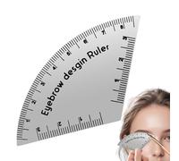 Conception rapide des sourcils - Règle de modélisation de l'outil de cartographie | Guide de dessin de maquillage permanentRègle Fournitures de tatouage Réutiliser la règle pour so