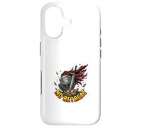 Conception Robuste du Bouclier d'épée No Retreat Warrior Coque pour iPhone 17