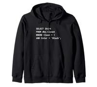 Conception SQL Amusante pour Les programmeurs de Bases de données DBA Data Analysts Sweat à Capuche