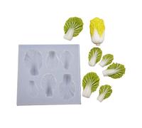 Conceptions De Moules En Silicone Souples Et Robustes Pour Des Répliques Authentiques Feuilles Chou Décoration Pour Tous Les Âges Utilisation Quotidienne Décontractée