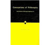 Conceptions of Philosophy, Royal Institute of Philosophy Supplements
