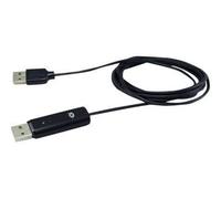 Conceptronic 4-in-1 Sharing Cable - Adaptateur de connexion directe - USB 2.0 - USB 2.0