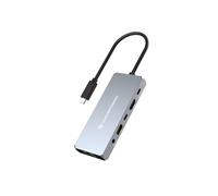 CONCEPTRONIC 6-1 Dock USB-C->HDMI,USB-A,GbE,AUX,+ 18cm gr