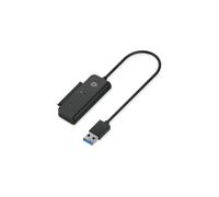 Conceptronic ABBY01B Adaptateur d'Interfaces : USB 3.0 vers SATA 6 Gbit/s, Support UASP, Plug & Play, Dimensions 32x12x65mm, Noir