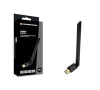 Conceptronic Adaptateur USB Bluetooth ABBY07B Bluetooth 5.1, longue portée, antenne externe