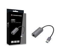 Conceptronic ABBY08G Adaptateur réseau Gigabit USB 3.0 Wake-on LAN compatible avec Nintendo Switch