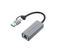 CONCEPTRONIC ABBY08G Adaptateur réseau USB vers Gigabit USB 3.2 Gen 1 -> RJ45