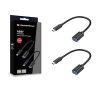 Conceptronic Adaptateurs USB-C vers USB-A ABBY11B OTG 20 cm Lot de 2