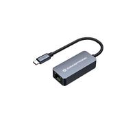 Conceptronic ABBY12GC : Adaptateur réseau USB-C vers Ethernet 2.5GBASE-T, RJ45, USB 3.2 Gen 1, compatible Windows, macOS, Linux, boîtier aluminium