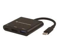 Conceptronic Adaptateur DONN USB Type-C vers HDMI, PD, USB 3.0