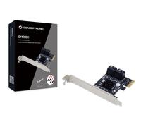 CONCEPTRONIC Adaptateur PCIe pour contrôleur Emrick 4 x ports SATA - EMRICK03G