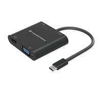 Conceptronic Adaptateur USB-C 4En1 Donn09 Hdmi Vga USB-C PD USB 3.0 Jack Audio