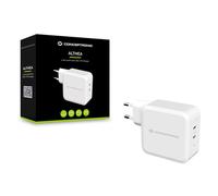 Conceptronic Chargeur d'appareils mobiles ALTHEA08W 2 ports USB-C PD 100W Blanc