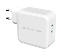 Conceptronic ALTHEA08W CONCEPTRONIC Ladegerät 2Port 100W,1xUSB-C/1xUSB-A PD weiß