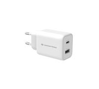 Conceptronic ALTHEA11W Chargeur Secteur Universel 33W USB-A & USB-C Quick Charge 3.0 - Sortie 5V/9V/12V - Blanc - Intérieur