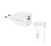 Conceptronic ALTHEA16W chargeur d'appareils mobiles Universel Blanc Secteur Charge rapide Intérieure