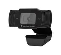 Conceptronic Webcam AMDIS05B – HD 720p avec microphone – USB 2.0 Noir