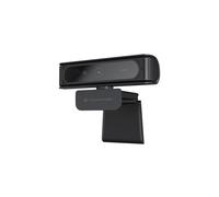 Conceptronic AMDIS09B Webcam 2MP Full HD 1080p USB 2.0 CMOS avec Micro Intégré, Angle 80°, Support Windows/macOS/Linux, Noir