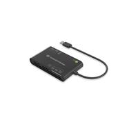 Conceptronic BIAN01B Lecteur Cartes à Puce Interne USB 3.2 Gen 1 Noir, compatible EMV, SIM, MMC, MS, MicroSD, SD, SDHC, SDXC, Windows et macOS