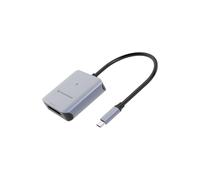 Conceptronic BIAN08G Lecteur CFexpress 2.0 Type B - USB 3.2 Gen 2 Type-C - Aluminium Gris - 10000 Mbit/s - Support Windows/macOS/Android