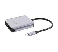 Conceptronic BIAN09G lecteur de carte mémoire USB 3.2 Gen 2 Type-C Gris