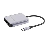 Conceptronic BIAN09G lecteur de carte mémoire USB 3.2 Gen 2 Type-C Gris