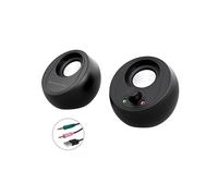 Conceptronic BJORN01B Enceintes 2.0 : 10W RMS, Bluetooth 5.0, Filaire/Sans Fil, 140-13000Hz, USB Type-A, Noir, Impédance 3 Ohm