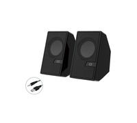 Conceptronic BJORN02B Enceintes PC 2.0 6W RMS, 160-13000Hz, Bluetooth 5.0, USB Type-A & 3.5mm, Noir, Dimensions 63x63x105mm