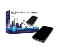 Conceptronic - Boitier externe - 3.5" - 1 Canal - SATA 1.5Gb/s - 150 Mo/s - USB 3.0 - noir