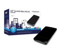 Conceptronic - Boitier externe - 3.5" - 1 Canal - SATA 1.5Gb/s - USB 3.0 - noir Noir G