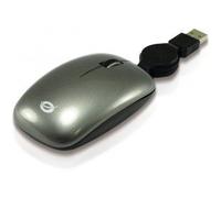 Conceptronic CLLM3BTRV - Mouse - 800 dpi Optical - Silver