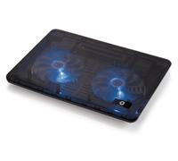 Conceptronic CNBCOOLPAD2F système de refroidissement pour ordinateurs portables 39,6 cm (15.6") Noir