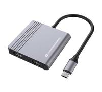 conceptronic concentrateur usb c donn13g 2x hdmi usb usb c