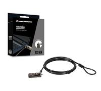 Conceptronic Cadenas à combinaison CUSTODIO01BN pour ordinateur portable 1,8 m