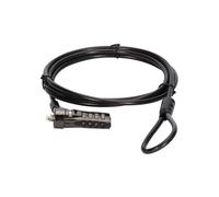 Conceptronic Custodio01bs Cavo Di Sicurezza Nero 1,8 M
