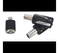 Conceptronic CUSTODIO03BSM câble antivol pour PC avec serrure à 2 clés 13.5x13.5x23.5mm noir