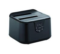Conceptronic DDE02B Station d'accueil de Stockage USB 3.2 Gen 1 (3.1 Gen 1) Type-B Noir - Conceptronic DDE02B, HDD, SATA, Série ATA II, Série ATA III, 2.5,3.5", 8 to, USB 3.2 Gen 1 (