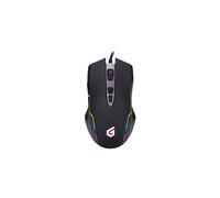 Conceptronic DJEBBEL03B Souris Gaming USB Type-A Optique 7200 DPI, 7 Boutons Programmables, Rétroéclairage Multi, Droitier, Câble 1.5m Tressé