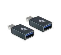Conceptronic DONN03G changeur de genre de câble USB 3.1 Gen 1 Type-C USB 3.1 Gen 1 Type-A Noir