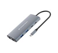 Conceptronic DONN06G 10-in-1 USB 3.2 Gen 1 Docking Station, HDMI, 100W USB PD, U