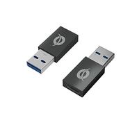 Conceptronic DONN10G changeur de genre de câble USB A USB C Noir