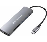 Conceptronic DONN11G CONCEPTRONIC 6-1 Dock USB-C->HDMI,USB3.0/2.0,+ 15cm gr