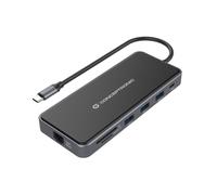 Conceptronic DONN15G Station D’Accueil USB 3 Câble Ethernet VGA HDMI 60 Hz