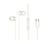 Conceptronic Écouteurs Intra-Auriculaires avec Port USB-C et Microphone, Filaire